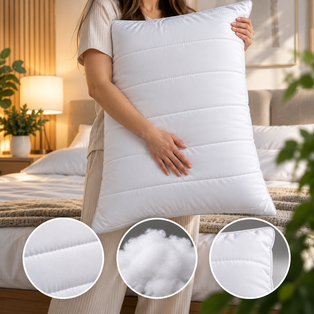 Pack x3 Almohadas Nube™ | Suaves y Confortables